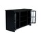 International Concepts 48" Entertainment / TV Stand with 2 Doors, Black TV46-34 - alternate 6